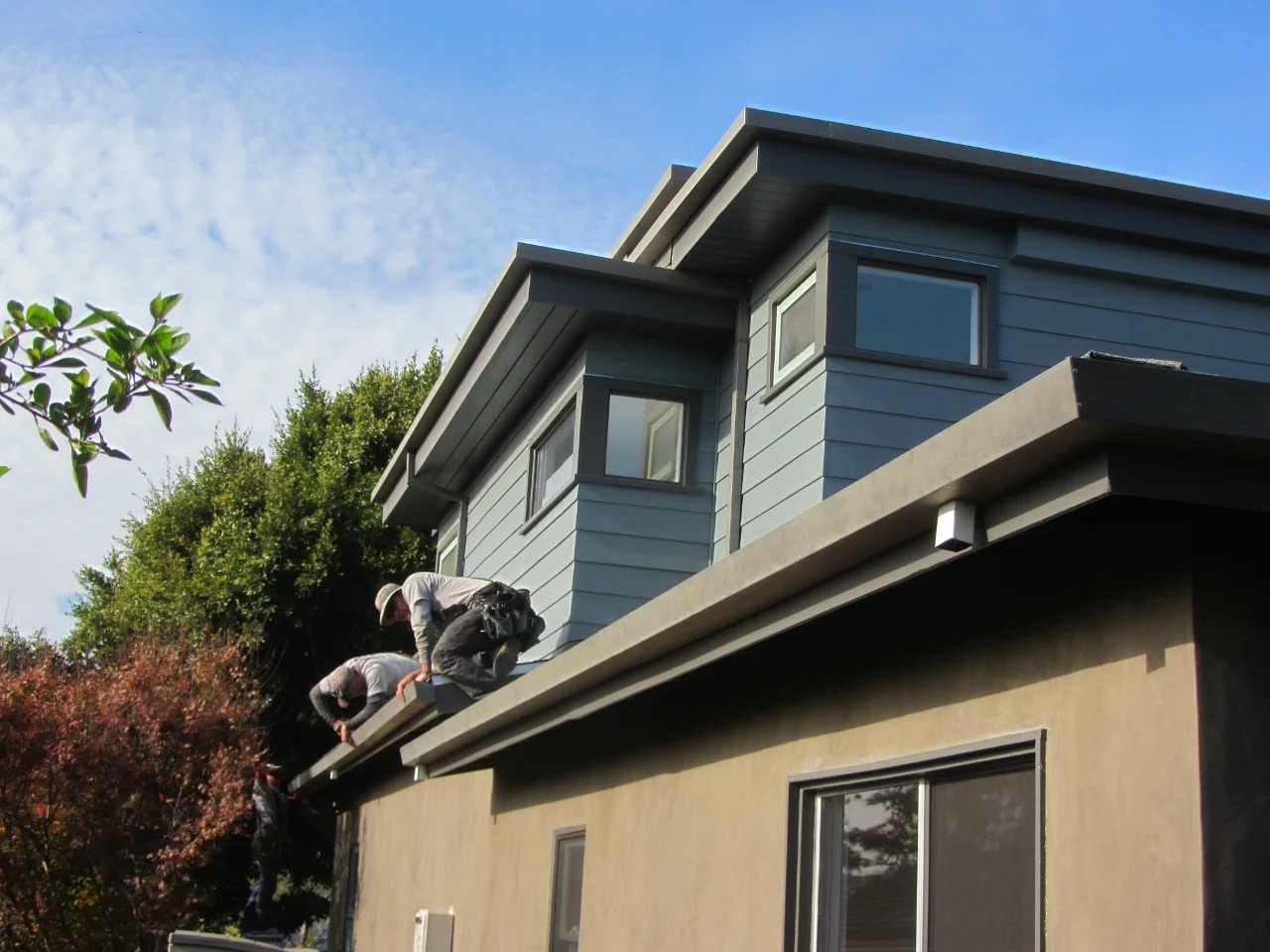 Custom Modern Rain Gutters Los Angeles