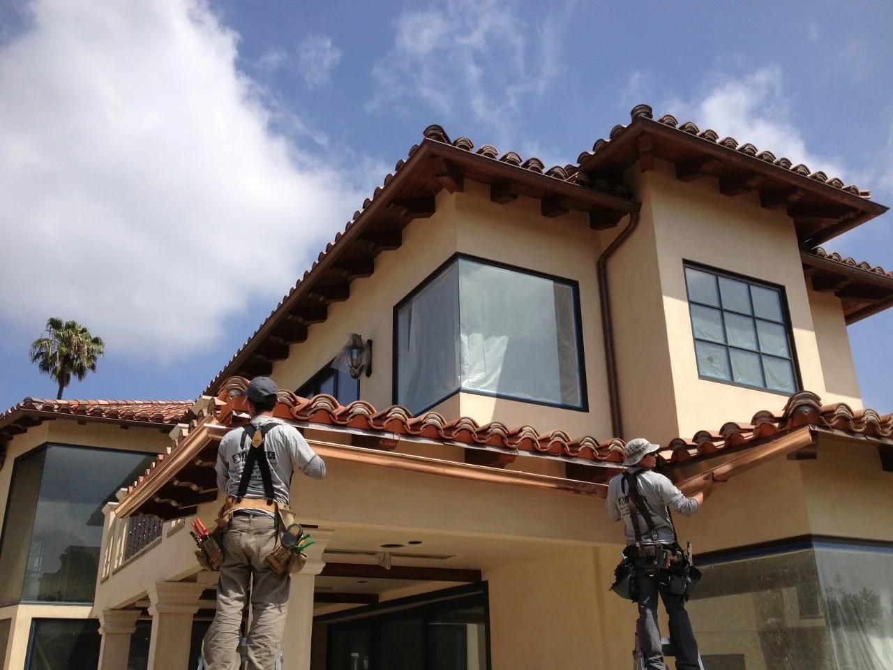 Rain Gutter Installation in Los Angeles