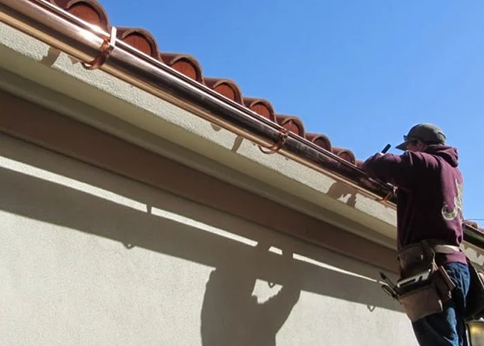 Copper Gutter Installation Service in Ca