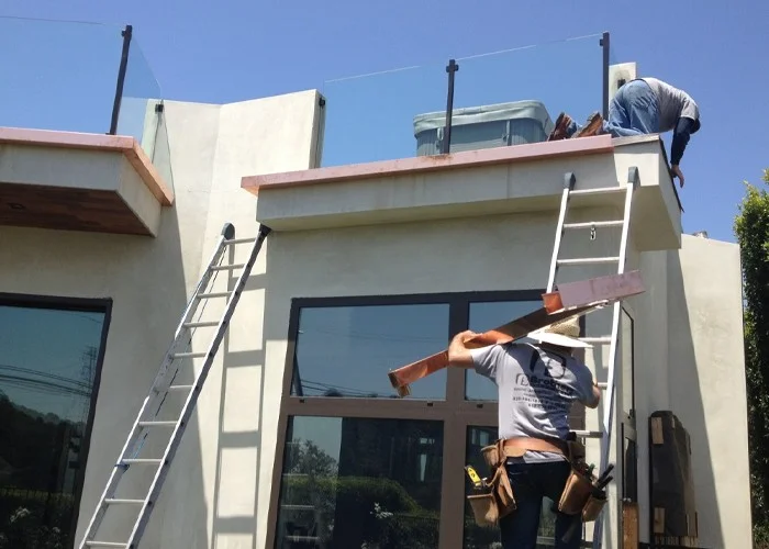 seamless gutter installation